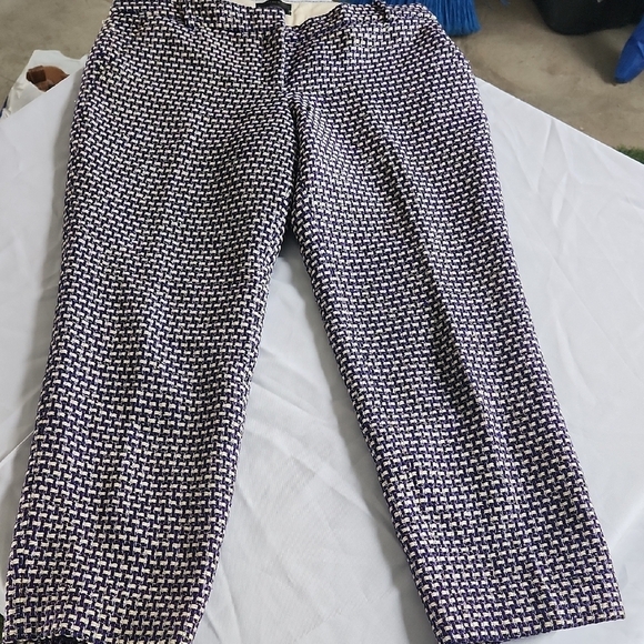 J CREW  Patterned Pants - Picture 1 of 7